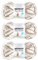 Bernat Little Sand Castles Garn für Babydecke, 100 g, Polyester, 6 super sperrig, 72 m, Stricken, Häkeln, Basteln und Amigurumi, grobes Chenille-Garn, 3 Stück