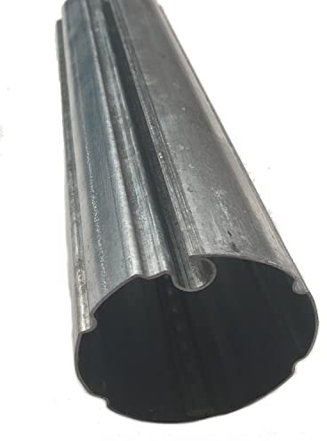 Tubo de enrolle para toldos de 60 mm de diámetro (Barra de 100 centímetros)
