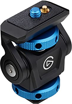 Elgato Cold Shoe – Einstellbare Halterung mit ¼-Zoll-Gewinde für Lampen, Blitzlicht, Mikrofone, kompatibel mit Key Light Mini, Licht-, Kamera-stativ, perfekt für Fotografie, Film- und Studioproduktion