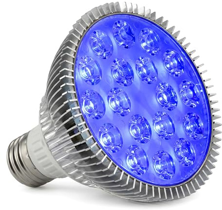 Elitzia LED-Licht, 18 W, Haushaltstyp, Blaulicht, Spotlights, 400–550 nm, Spektralfrequenz ETPAR18