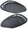 Motorrad Benzin Tank Gasoline Tank Pad Traktion Side Gas Fuel Knee Grip Gleitschutz Aufkleber Kompatibel mit Suzuki Hayabusa GSXR1300 2008-2016