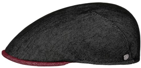 LIERYS Twotone Summer II Flatcap Schiebermütze Baumwollmix Herren Made in Italy Frühjahr Sommer Cap mit Stretchfutterband