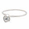 WEITING Armband mit Schlangenkette und Schloss, Herz mit Kristall, 21 cm