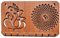 My Dream Carts Ganesha Porte-clés Om Chakra pour articles de décoration d'intérieur | Élégant porte-clés mural | Support de porte-clés en bois pour décoration de bureau | Organiseur de clés en bois