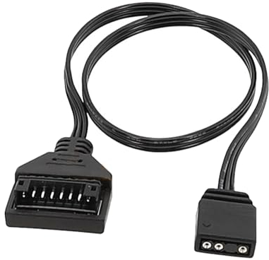 iHaospace 8 Pin RGB Sync Adapter Cable for Lian Li Strimer Plus V2, 3x8Pin Converter Cable 5V 3 Pin ARGB Cable