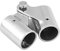 Alomejor Connettore pieghevole per tubi girevole, corrimano per barche, connettore per tubi girevoli, raccordi per barche in acciaio inox, accessori per barche per yacht navali, 22 mm,