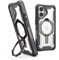 URBAN ARMOR GEAR UAG Designed for iPhone 16 Case 6.1 Plasma XTE - Compatible with MagSafe Charging & Kickstand Rugged Shockproof Anti-Slip Military Grade Protective Cover, Ash/Titanium