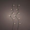 Zarivy 1119 cm lange Vintage-LED-Lichterkette mit 8 Funktionen für einen bezaubernden Glitzereffekt. Perfekt für die Beleuchtung und Dekoration Ihrer Innenräume.