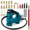 Akku Kompressor Kompatibel mit Makita 18V, Tragbare Handheld Auto Akku-Kompressor Luftpumpe fahrradpumpe, Elektrische Luftkompressor für Autos, Motorräder, Fahrräder, Sportbälle (ohne Akku)