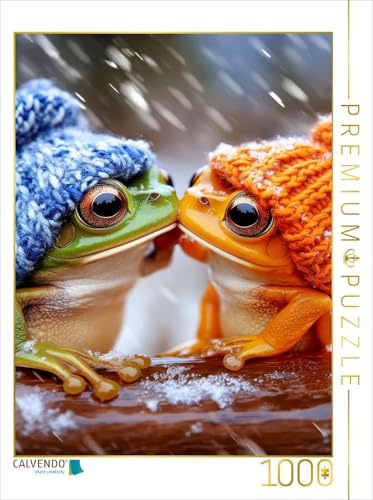 Puzzle · Frösche | 1000 Teile · Lege-Größe 64 × 48 cm · CALVENDO Puzzle