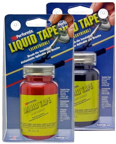 Plasti Dip Liquid Tape Ruban isolant liquide 118 ml (Rouge)