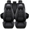 LICOME Auto Leder Sitzbezüge Sets für Volvo S40 S60 S60 Hybrid S70 S80 S90 S90 Hybrid V40 V50 V60, Autositzbezüge Wasserdicht Atmungsaktiv Auto Schonbezüge Allwetter Autositz Sitzschoner Zubehör