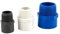 MEXEWORD Conector Recto de PVC con Rosca Macho for Acuario, Tanque de Peces, Junta de Agua de alimentación, Tubo de riego de jardín, Adaptador de tubería de Agua, 1 Unidad(Grey,2 Inch-63mm)