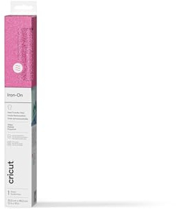Cricut Glitter termoadesivo 0,5 m - rosa