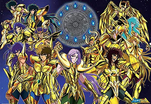 ABYSTYLE - SAINT SEIYA - Poster Knights of Gold # 1 (91.5x61)