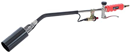 KATSU Tools Chalumeau à gaz avec brûleur lance-flammes pour les travaux au sol et les plafonds chauffants 700mm