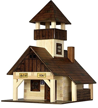 Walachia 8594036430402 Wanderhütte Holz Modellbauset Modellbahn Spur 1/ LGB 1:32