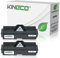 2 Toner kompatibel mit Kyocera TK-160 TK160 für Kyocera Ecosys P2035DN, Ecoxys P2000 Series, FS-1120DN - 1T02LY0NL0 - Schwarz je 2.500 Seiten