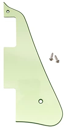 Musiclily Gitarren-Schlagbrett Pickguard für China Made Epiphone Les Paul Standard Modern Style,3 lagig Mint Green