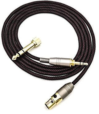 KetDirect Replacement Cable for AKG Q701 / K240 / K240S / K240MK II / K702 / K271s / K141 / K171 / K181 / K271 MKII/Pioneer HDJ-200 Headphones Audio Upgrade HiFi 4ft
