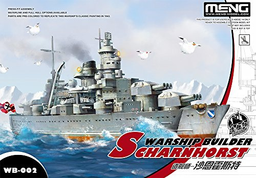 Meng Model Warship Builder Scharnhorst