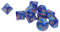 10pcs Dadi Poliedrici 10 Facce D10 Dadi Per D & D Party Games Party Bar - Blu + Viola