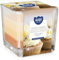 Bispol Belle bougie 3 couleurs en verre, 10 parfums, 32 heures de combustion (cupcake vanille)