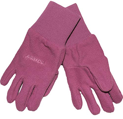 maximo Kids Fleece Fingerhandschuh beere (134/140 (Gr 5))