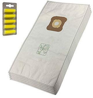Set 5 Sacchetti (Microfibra) + 5 Profumi per Aspirapolvere Kirby Generation 6 Ultimate G Micron Magic HEPA Filtration