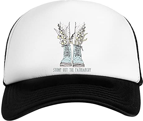 Feminist Weiß Schwarz Unisex Kinder Baseball Cap Kids White Black