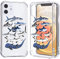 LuGeKe Cool Shark Print Case for iPhone 11,Ocean Life Soft TPU Flexible Full-Body Airbag Shockproof Case Cover for Girls Women,Transparent Anti-Scratch Bumper Protection Phone Case