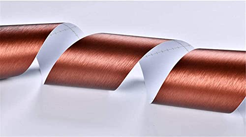 Dostear Wallpaper Mirror Borders for Bathroom Peel and Stick Classroom Bulletin Board Borders Boho Paper for Classroom Trim Sets Rose Gold 5 X 500cm