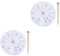 Beavorty 48 Stk Nagelpiercing Nagel Charme Durchbohrte Nagelanhänger Bohrer Für Nagelanhänger Anhänger Für Nägel Nagel-anhänger-charme Fingernägel Klingeln Legierung Schlagloch Aufkleber 3d