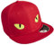 (A) Kinder Cap : Monsteraugen - Kappe Jungs Cappy Jungen Sport Mütze (Rot - One Size)