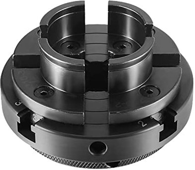 CKLICS Mandrino a Scorrimento Mandrino for tornio in Legno da 100 mm, autocentrante a 4 Griffe Placcato M33 M18 Accessori for Macchine Utensili for la Lavorazione del Legno (Size : M18 x 2.5mm-01)