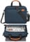 MoKo 12.9 Inch Tablet Sleeve Case Fits 13 Inch New iPad Pro M4 & Air M2 2024,iPad Pro 12.9 M2&M1,Surface Laptop Go 12.4,Galaxy Tab S8+/S9+ 12.4,Multi-Functional Pockets with Shoulder Strap, Indigo