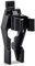 raaco Clip a Molla 6-12 per Pannello Porta Attrezzi da Parete, 12 mm Diametro, Ideale per Piccoli e Medi Utensili, Ganci da Parete in Poliammide, Ganci Pannello Portautensili, Set di 6, Nero