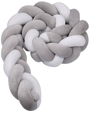 IIQI® geflochtenes Seitenschläferkissen, Superweich Knotenkissen, Deko Kissen Für Wohnzimmer (A10,200cm)