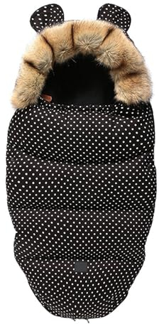 Baby Kinderwagen Fußsack Kinderwagen Fußsack Warm Wasserdicht Winddicht Waschbar geeignet für Kinderwagen, Autositz, Sportkinderwagen, Buggy, Babyschale