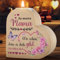 Geschenke für Mama, Herzförmige Kerzenständer Holz Mothers Day, Muttertagsgeschenk Kerze, Mutter Tag Personalisierte Coole Muttertagsgeschenke & Beste Mama Geschenk & Mama Geschenk Geburtstag