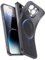 ESR für iPhone 14 Pro Hülle, klares Silikon Case mit MagSafe, stoßfeste dünne Abdeckung, vergilbungsbeständige dünne transparente TPU-Handyhülle, Zero Serie, Schwarz