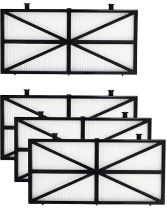 Milageto Filtre à Cartouche Fine 4 Pièces, Filtre Robot Piscine Dolphin, Filtre Spa Filtre Piscine, Remplacement Direct des Accessoires
