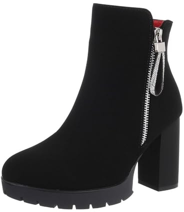 Ital Design Damenschuhe Stiefeletten High-Heel Stiefeletten