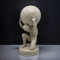 FUNSXBUG 27,9 cm große Atlas-Statue, griechischer Gott, Statue, Skulptur, Sammlerfigur, Heimdekoration, Wohnzimmer, Desktop-Dekoration