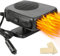 Leaflai Chauffage de voiture portable 12 V Ventilateur dégivreur de fenêtres Chauffage de voiture qui se branche sur l'allume-cigare de voiture pour chariot de golf