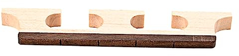 VICASKY Professionelle Holz-banjo-brücke Aus Rosenholz Maple Stabiler Dreibeiniger Ersatz Für Verbesserten Geeignet Für Banjo-modelle Installieren Und Tragbar