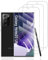 Hhfcryst Protector de Hidrogel Protector para Samsung Galaxy Note 20 Ultra, 3 Piezas TPU Protectores de Pantalla HD Transparente Suave (Vidrio no templado)