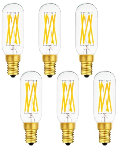 SHUWDKAR E14 LED Bulb Dimmable 60 Watt Equivalent 2700K European Base
