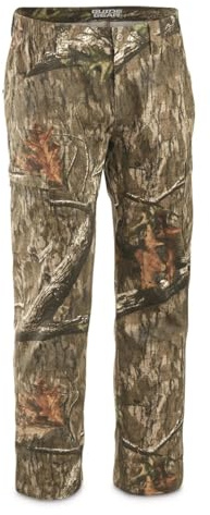 Guide Gear 6 Pocket Camo Pants for Men for Hunting with Cargo Pockets Mossy Oak Country Roots XL