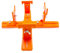 TTETTZ Herramienta para La Pintura de Modelos de Aviones, Accesorios para La Construcción de Maquetas, Stand de Naranja